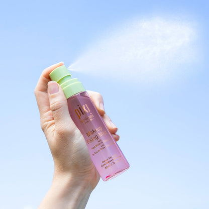 Essential Pixi Beauty combo for achieving a glowing and set finish.