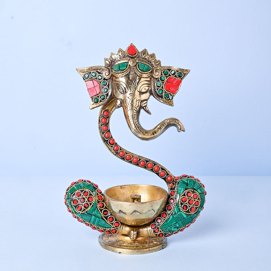 Samskara Home Mangalamurti Brass Diya