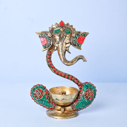 Samskara Home Mangalamurti Brass Diya