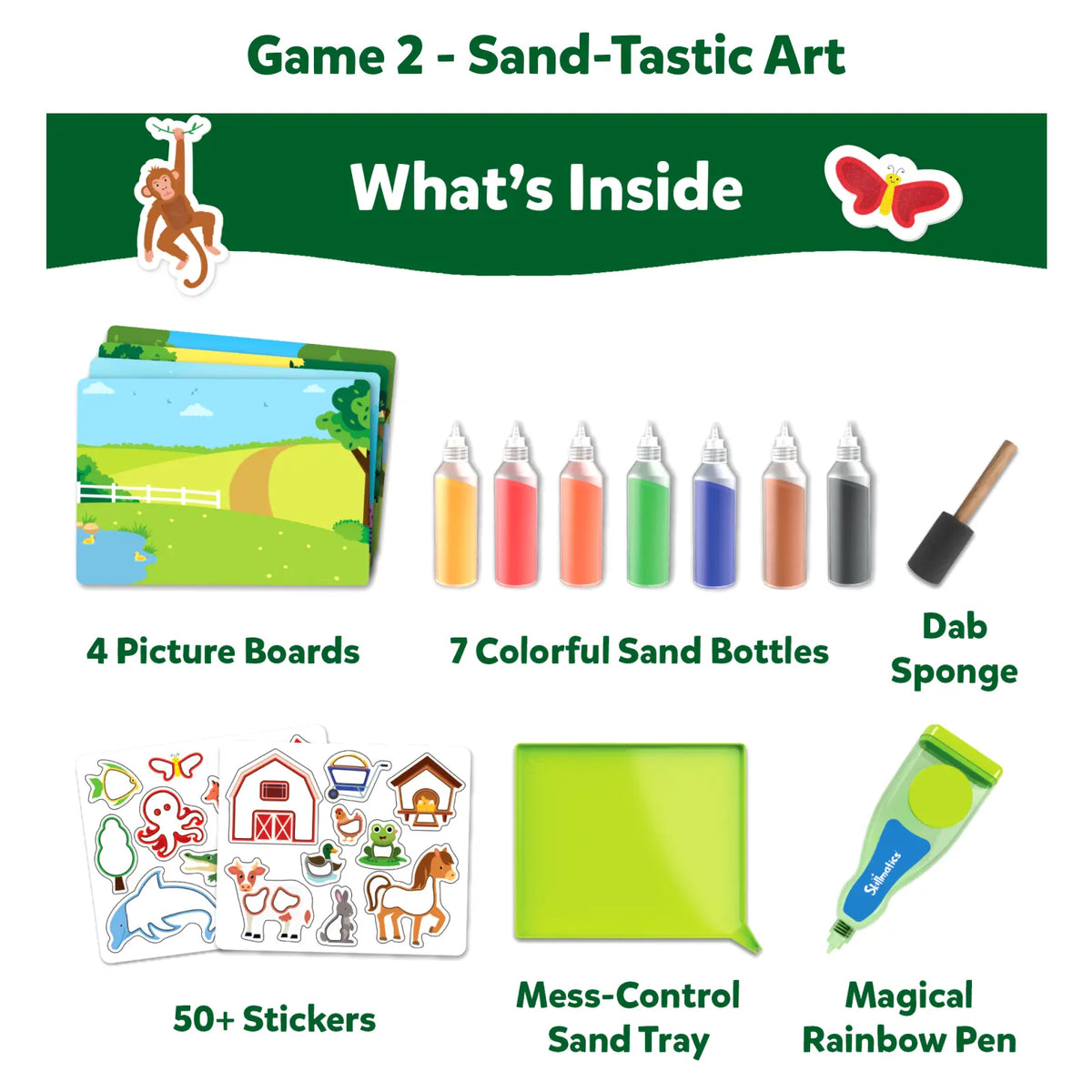 Skillmatics Artsy Animal Friends Bundle Ages 4 to 10