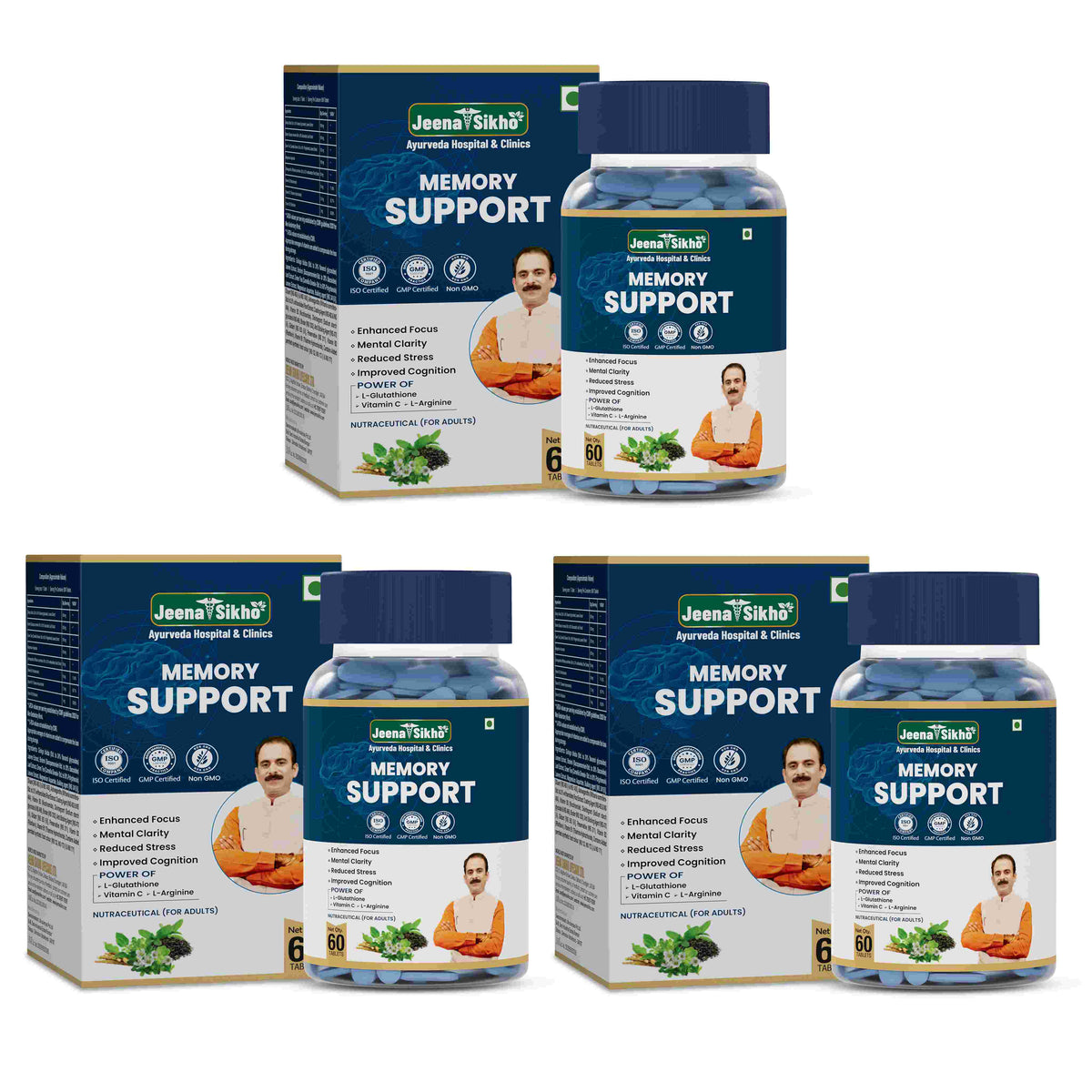 Jeena Sikho Memory Support Tablets
