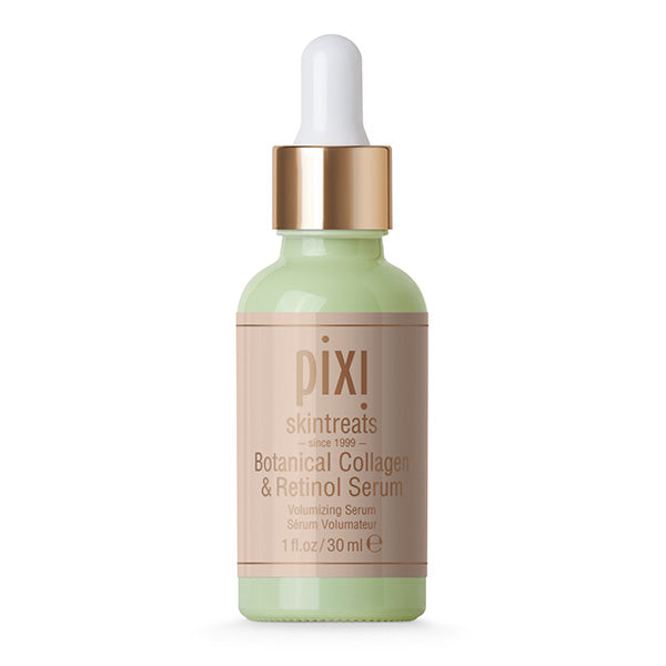 Close-up of Pixi Beauty serum texture, highlighting its smooth, lightweight consistency for skin application.