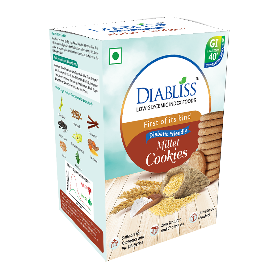 Diabliss Diabetic Friendly Millet Cookies