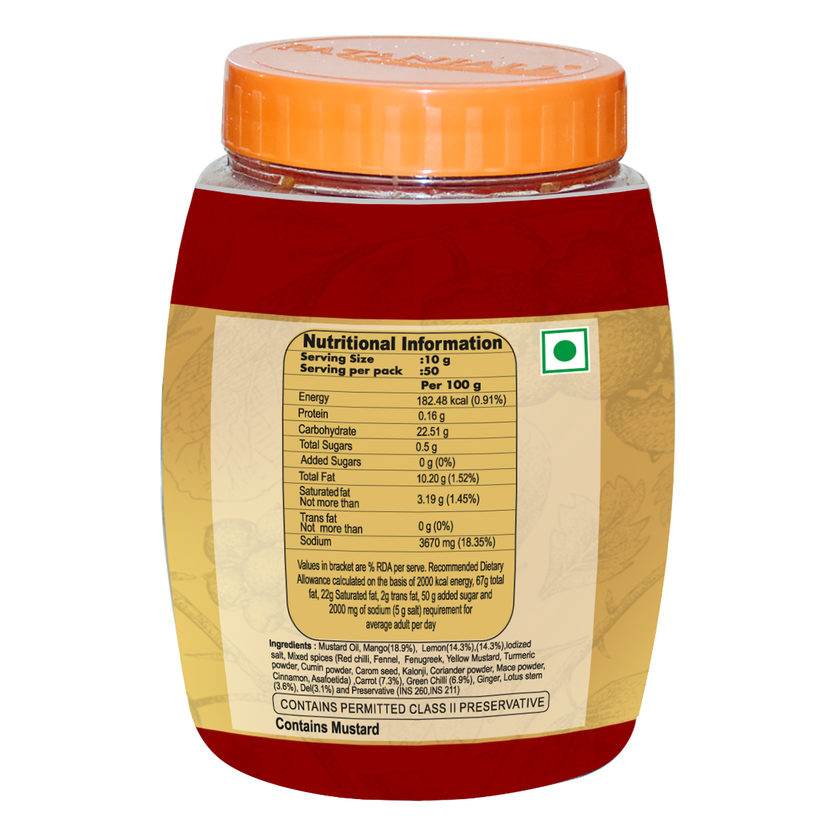 Patanjali Mixed Pickle - PUSHMYCART