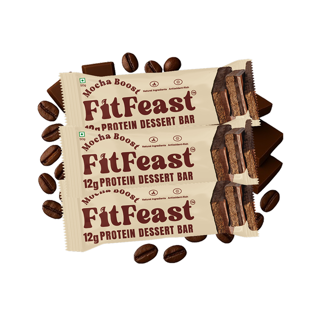Fitfeast Protein Bars Mocha Boost