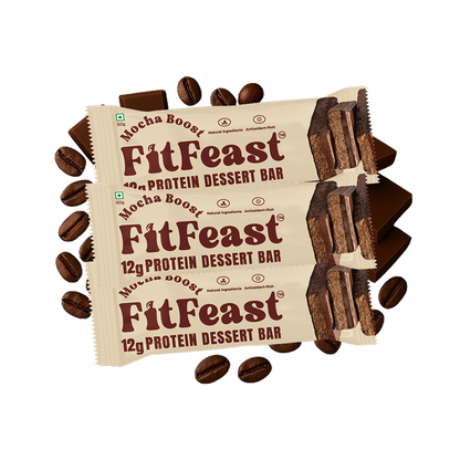 Fitfeast Protein Bars Mocha Boost