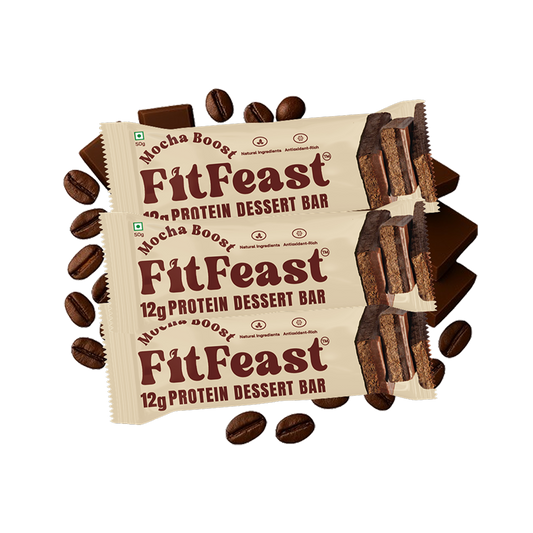 Fitfeast Protein Bars Mocha Boost