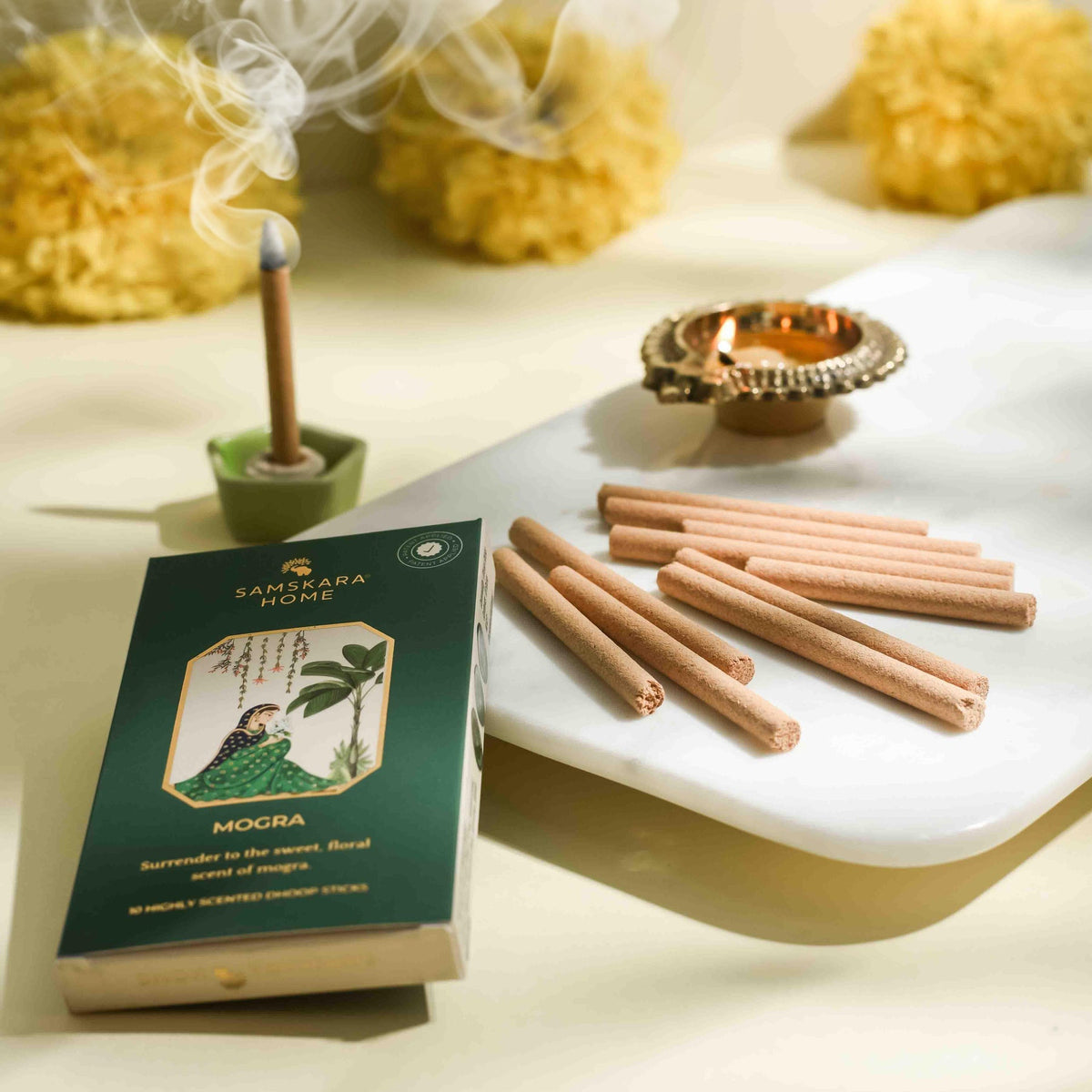 Samskara Home Mogra Dhoop Sticks 10pcs