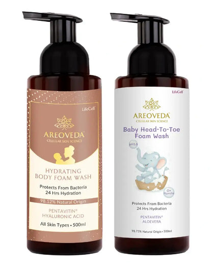 AreoVeda Mom & Baby Wash Combo