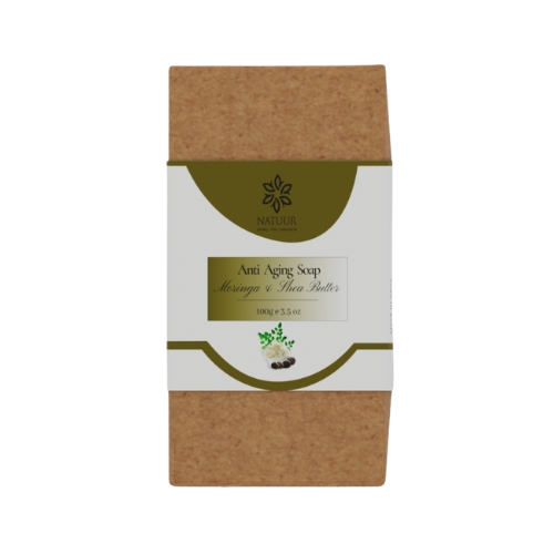 Natuur Moringa & Shea Butter Soap Anti Aging 100gm
