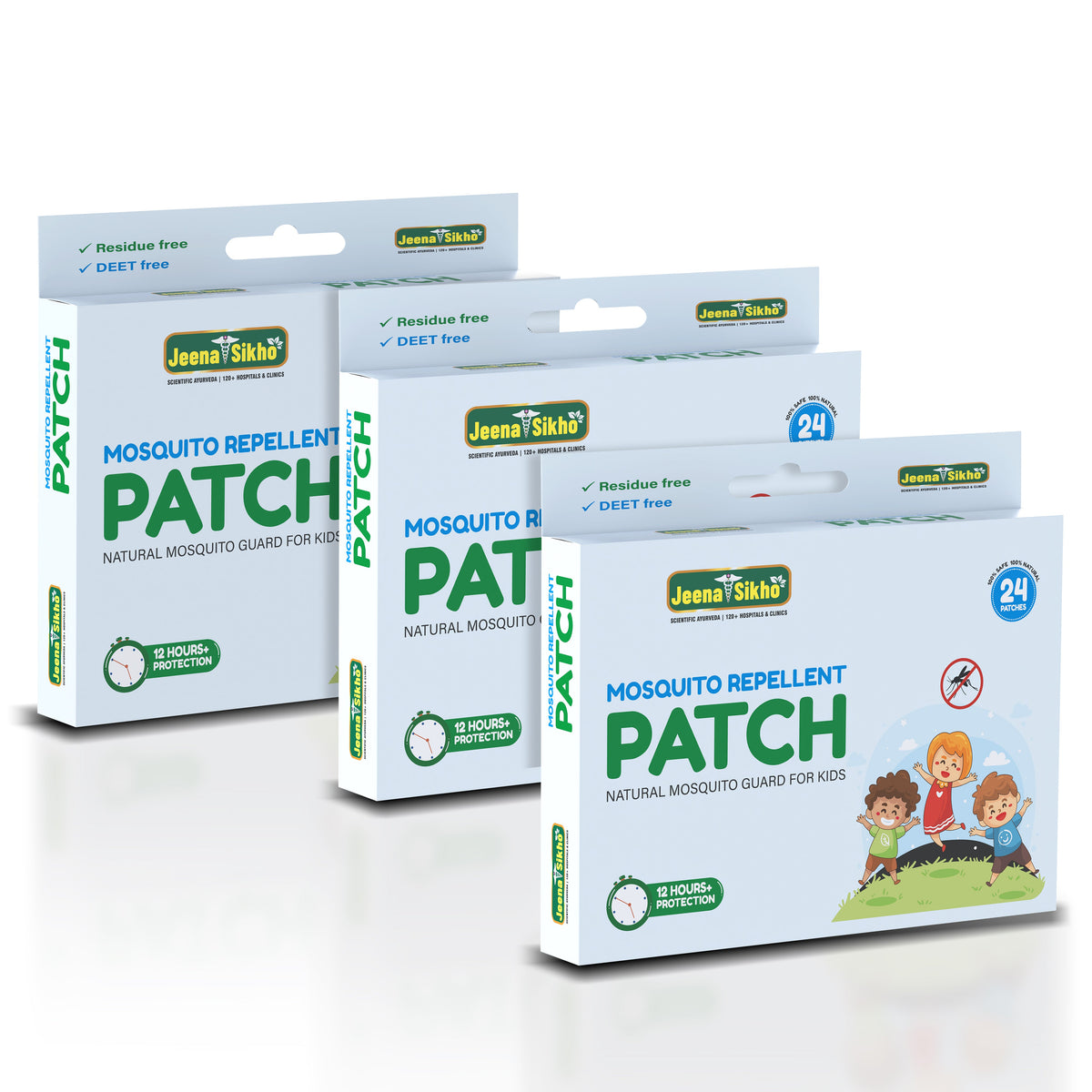 Jeena Sikho Mosquito Repellent Patch for Kids