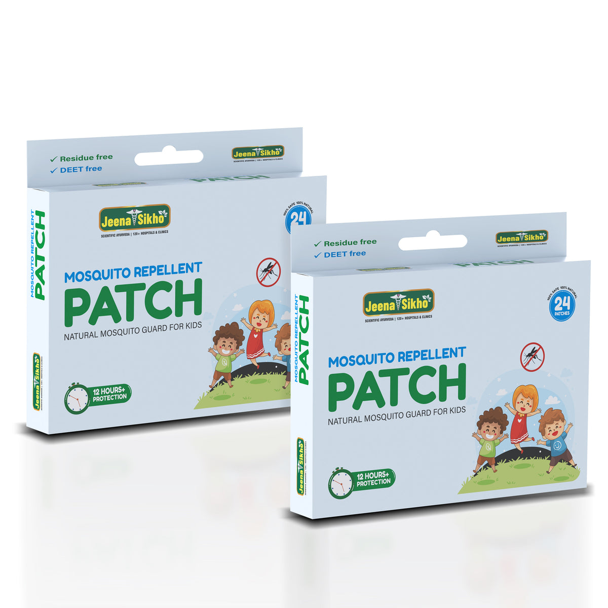 Jeena Sikho Mosquito Repellent Patch for Kids