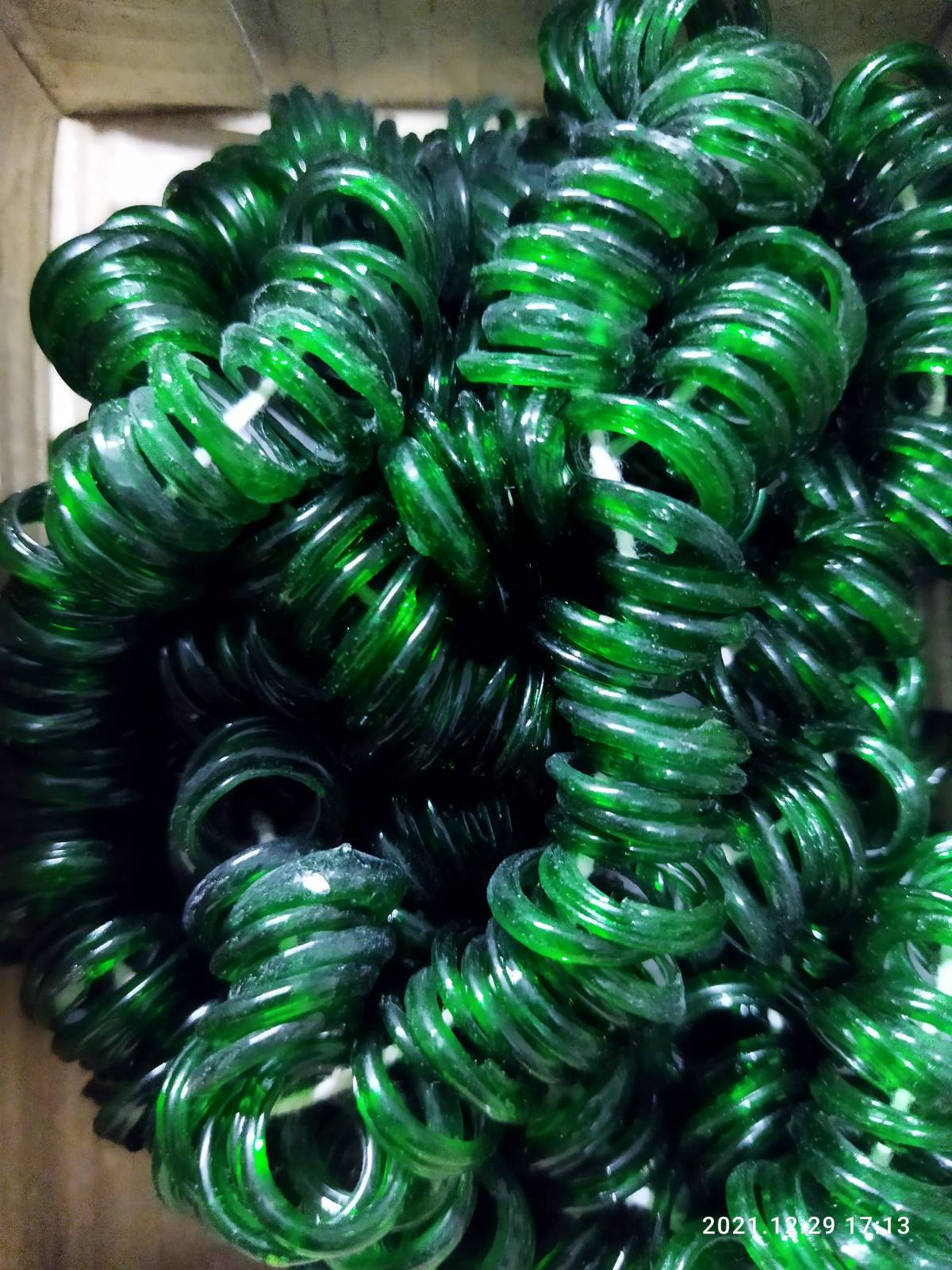 Green small bangles - PUSHMYCART