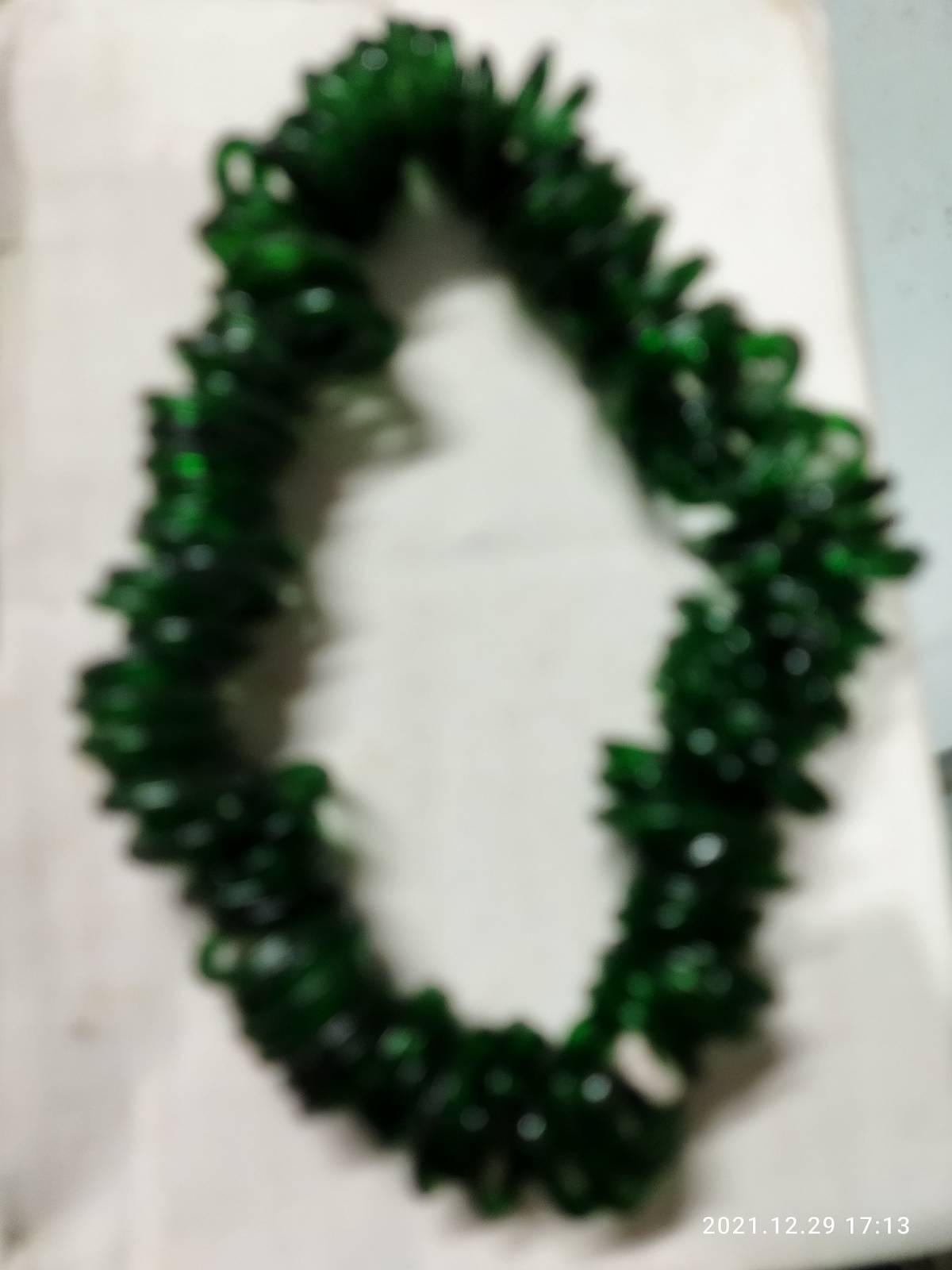 Green small bangles 