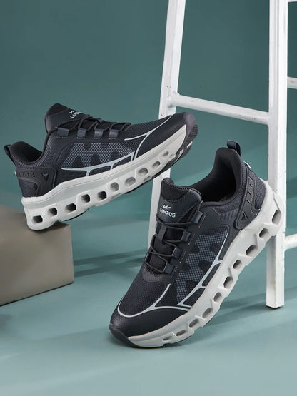 Campus NECTER Grey Mens Running Shoes