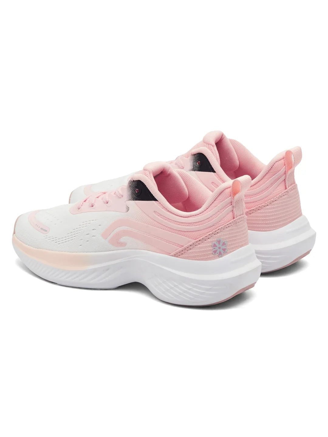 Campus NERLO White Womens Running Shoes wht pnk