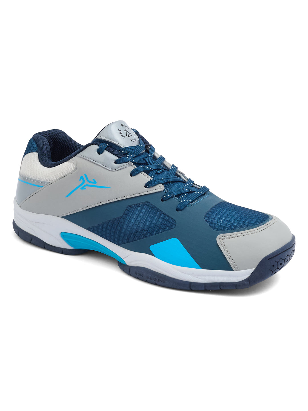 Campus NET RUSH Blue Mens Badminton Shoes