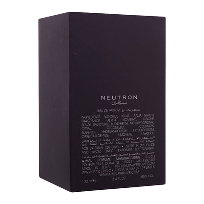 Ajmal Perfumes India NEUTRON Perfume 100ML for Men