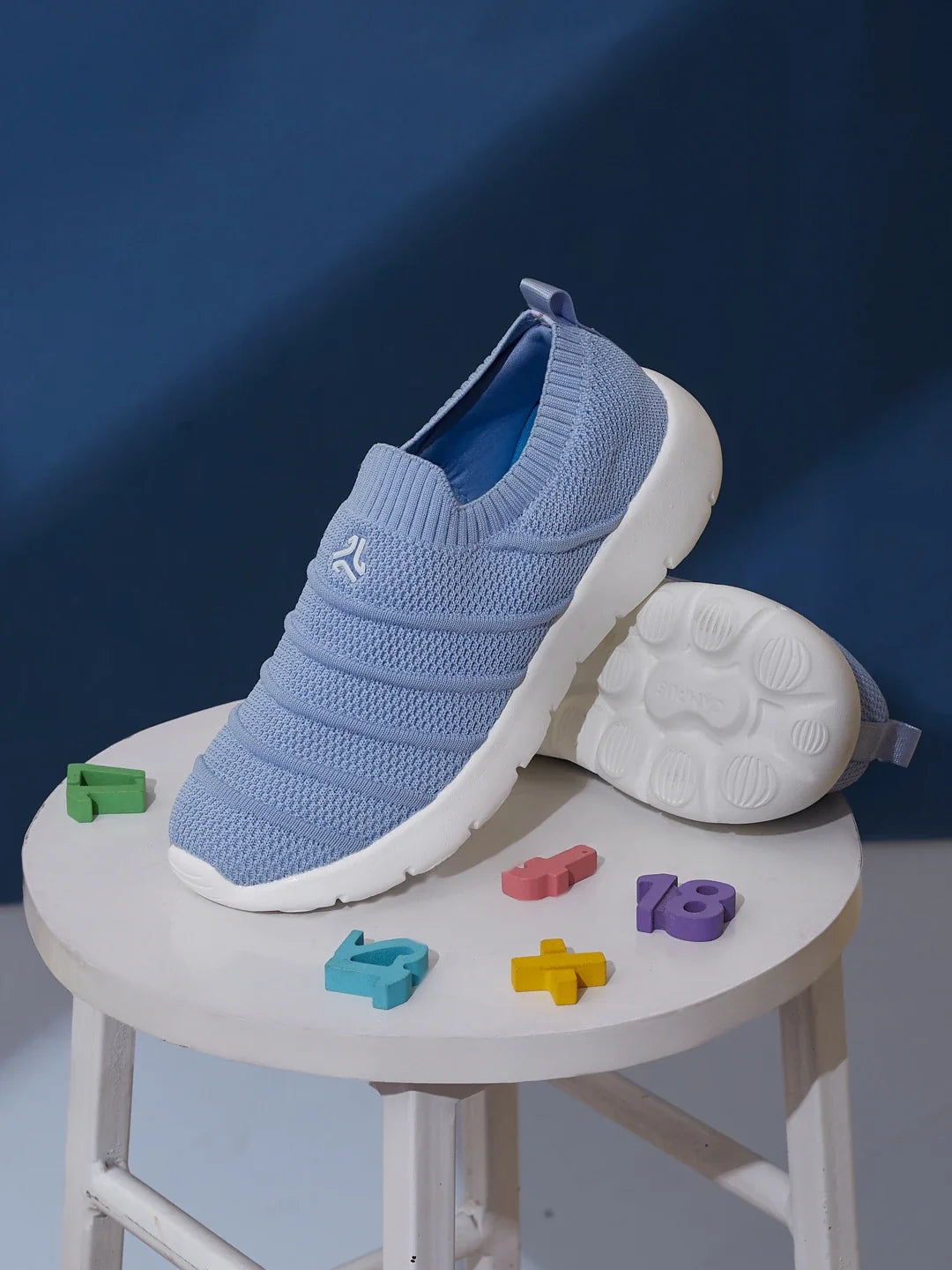 Campus NOAH CH Blue Child Walking Shoes