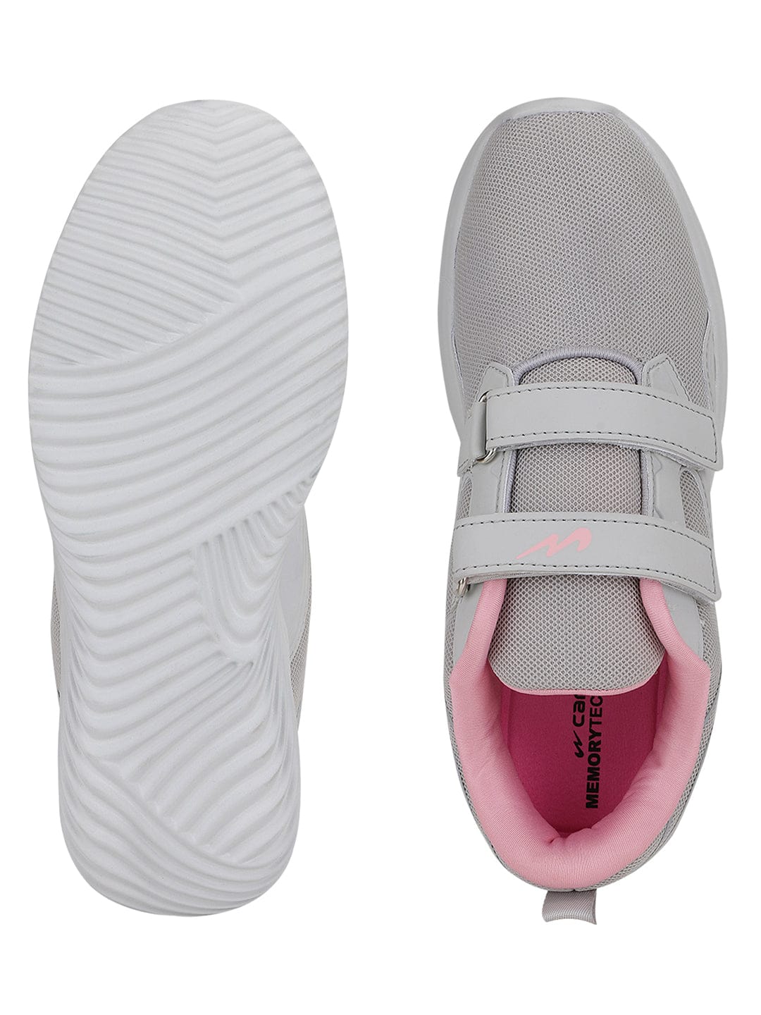 Campus NOOR PLUS V Grey Womens Running Shoes