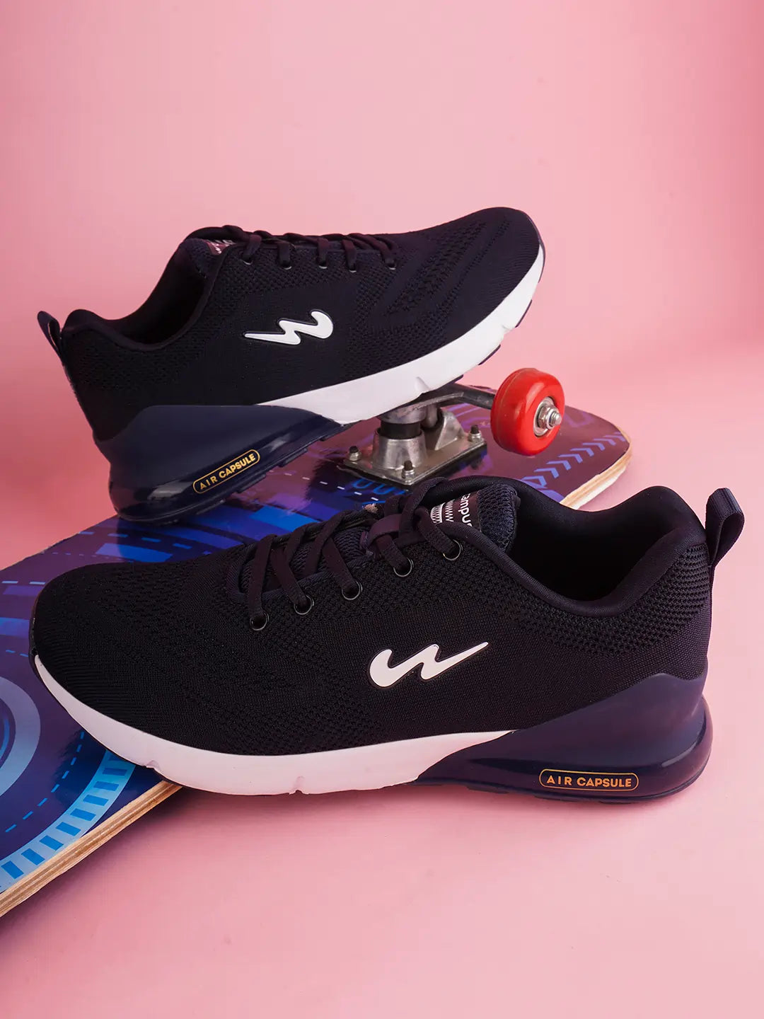 Campus NORTH PLUS Navy Mens Running Shoes