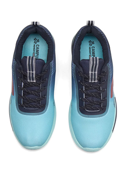 Campus NUTRO C N Navy Child Running Shoes
