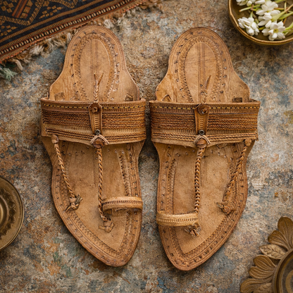 Shopkop Regular Kapashi Kolhapuri Chappal for Men