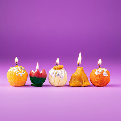 PHOOL MITHAI CANDLE - PUSHMYCART