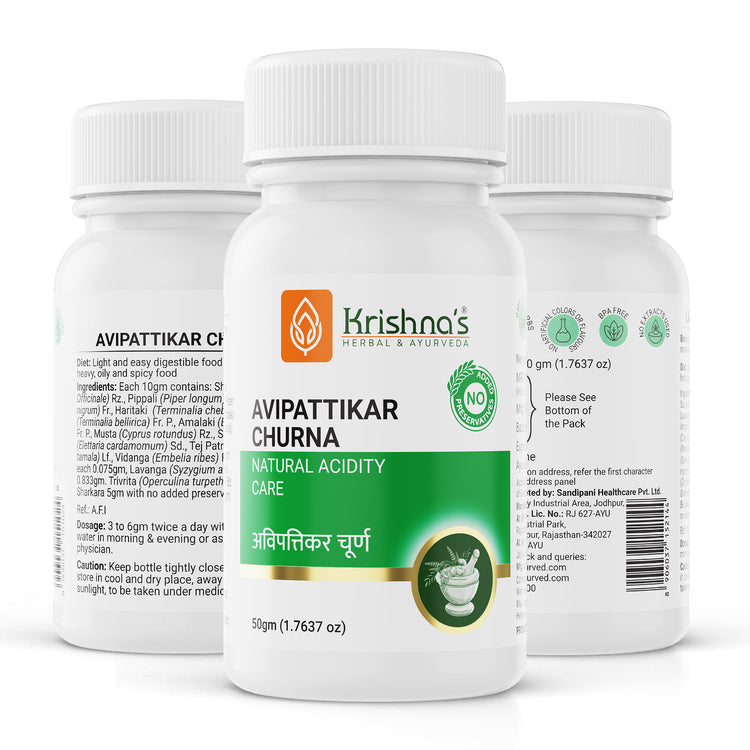 Krishna'S Herbal And Ayurveda Avipattikar Churna