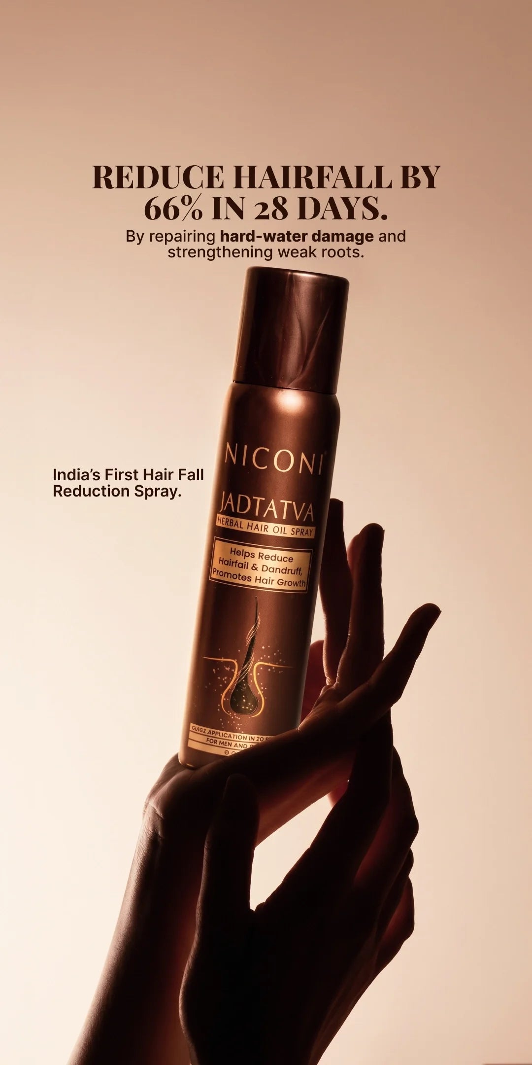 Niconi Root Boost Herbal Hair Oil Spray 200ml