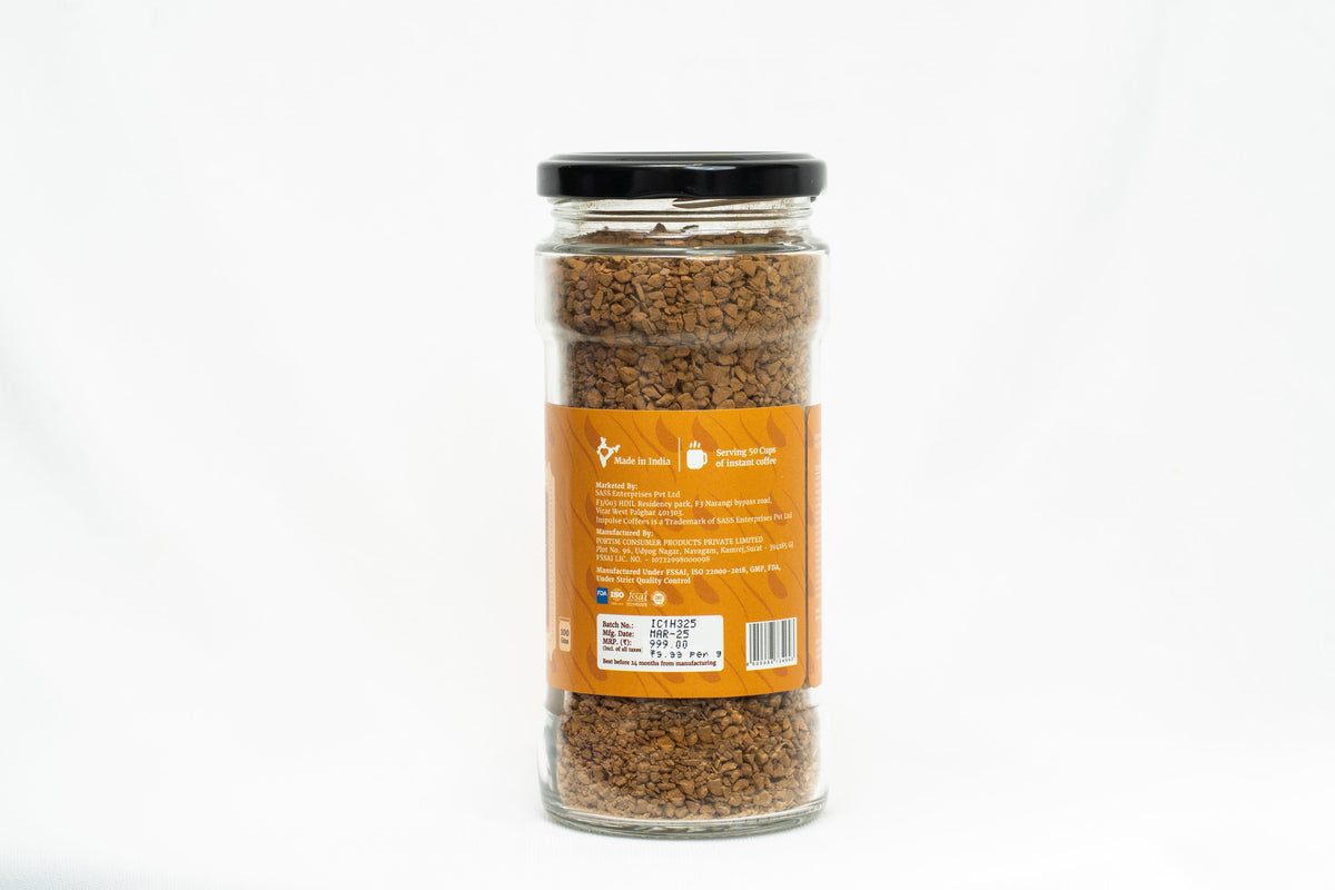 Impulse Coffees NutKhat Hazelnut Premium Instant Coffee 100 gms
