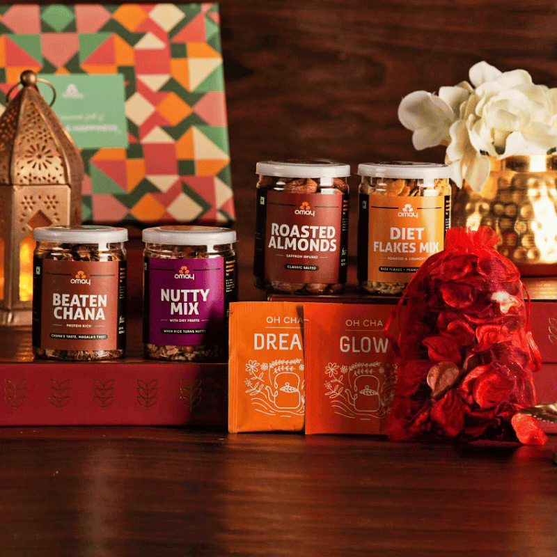 Omay Foods Nuts & Delights Diwali Gift Box