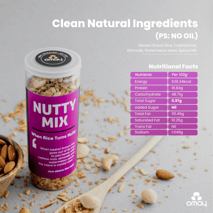 Omay Foods Nutty Mix - with Dry Fruits