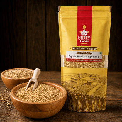 Nutty Yogi Organic Foxtail Millet / Navane