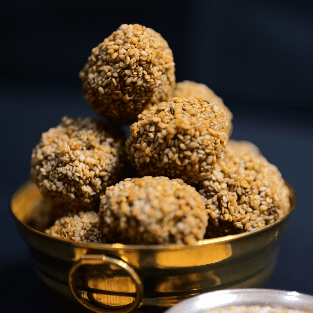 Prakruthi Nuvvula|Sesame Laddu | Black Sesame