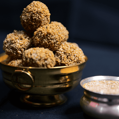 Prakruthi Nuvvula|Sesame Laddu | Black Sesame