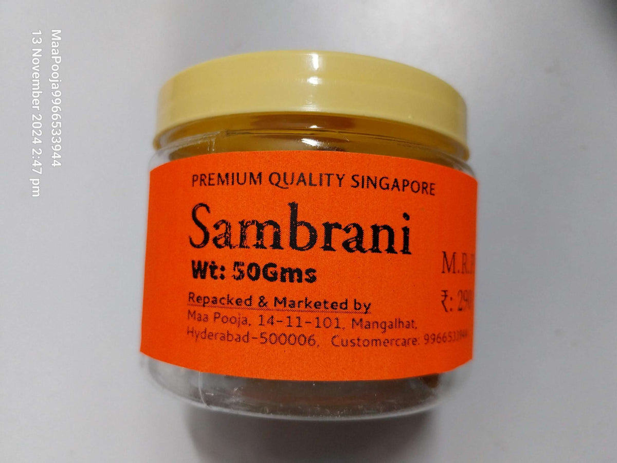 Original Pure Sambrani - PUSHMYCART