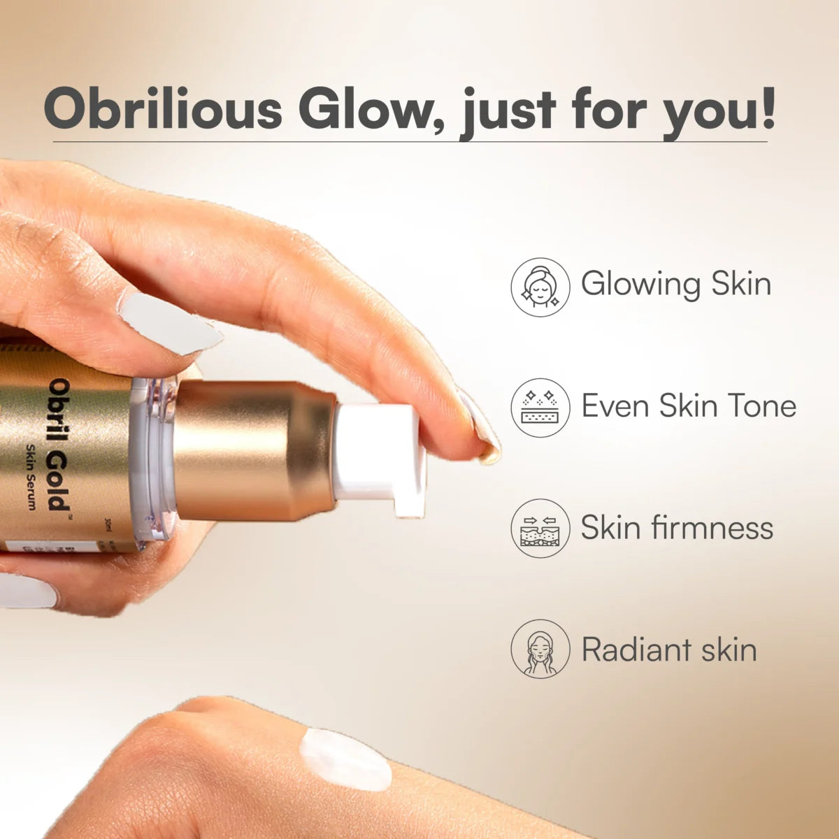 Brinton Obril Gold Skin Serum - PUSHMYCART