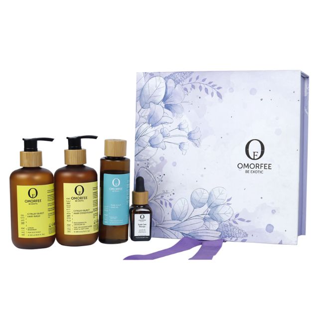 Omorfee India Oil Balance Hair Care Assortment (Oily Scalp)