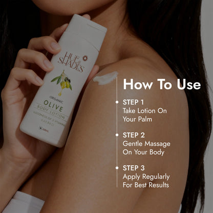 Hue And Shades Organic Olive Body Lotion