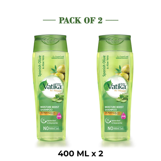 Dabur Vatika Bio Infusions Moisture Bomb Shampoo