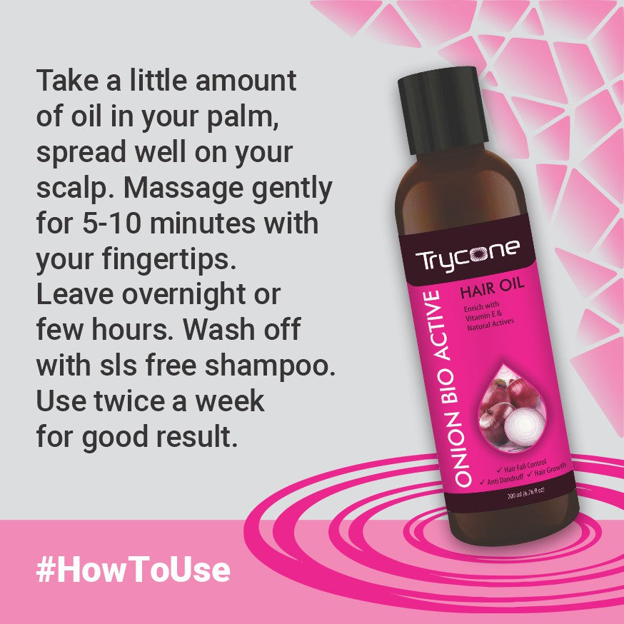 Trycone Onion Hair Oil 200ml