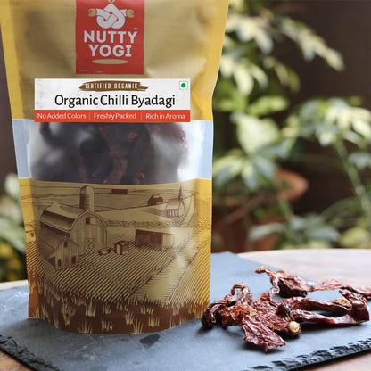 Nutty Yogi Organic Chilli Byadagi 100g