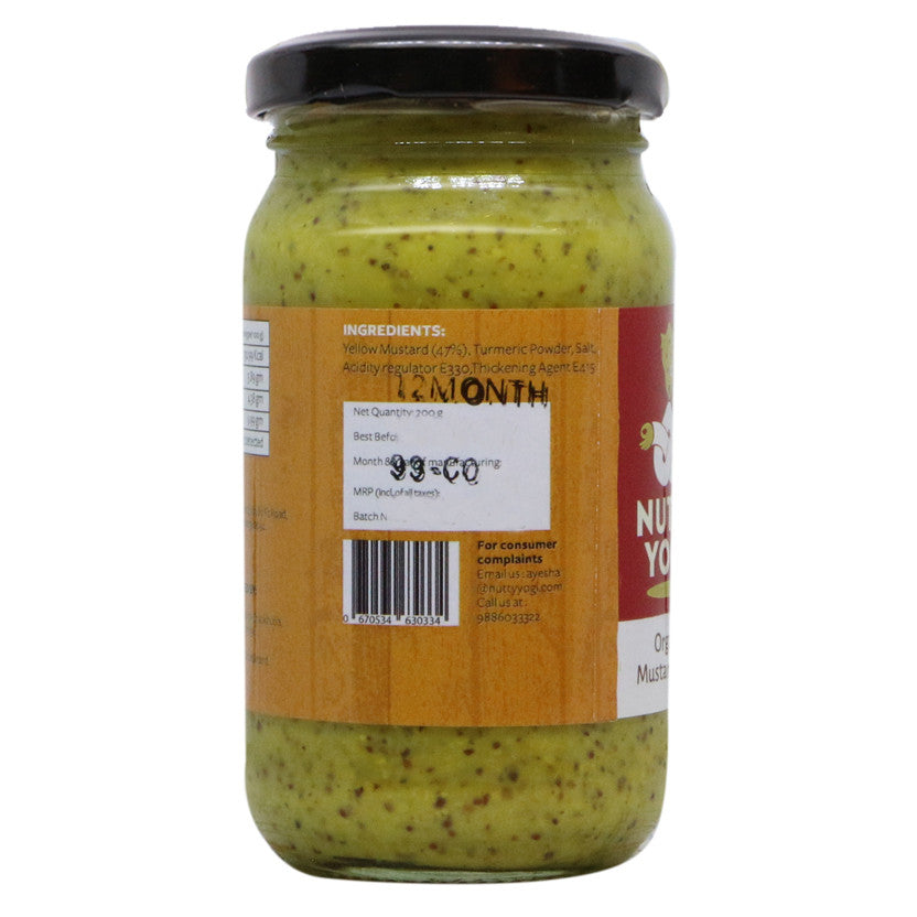 Nutty Yogi Organic Mustard Kashunndi Paste