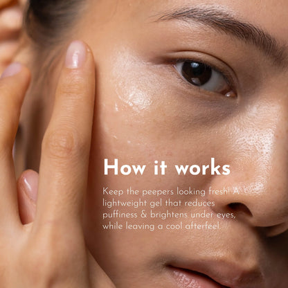 Orimii Skincare Aqua Surge Eye Refresh Gel, a refreshing gel visibly reducing puffiness and dark circles. - Image 3