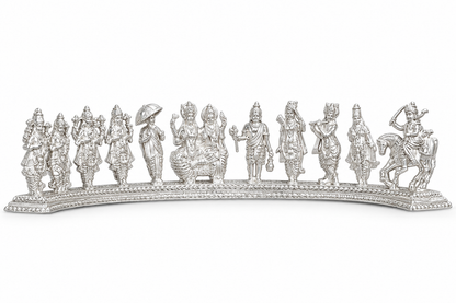 Pure Silver Vishnu Dasavatar 127.63g