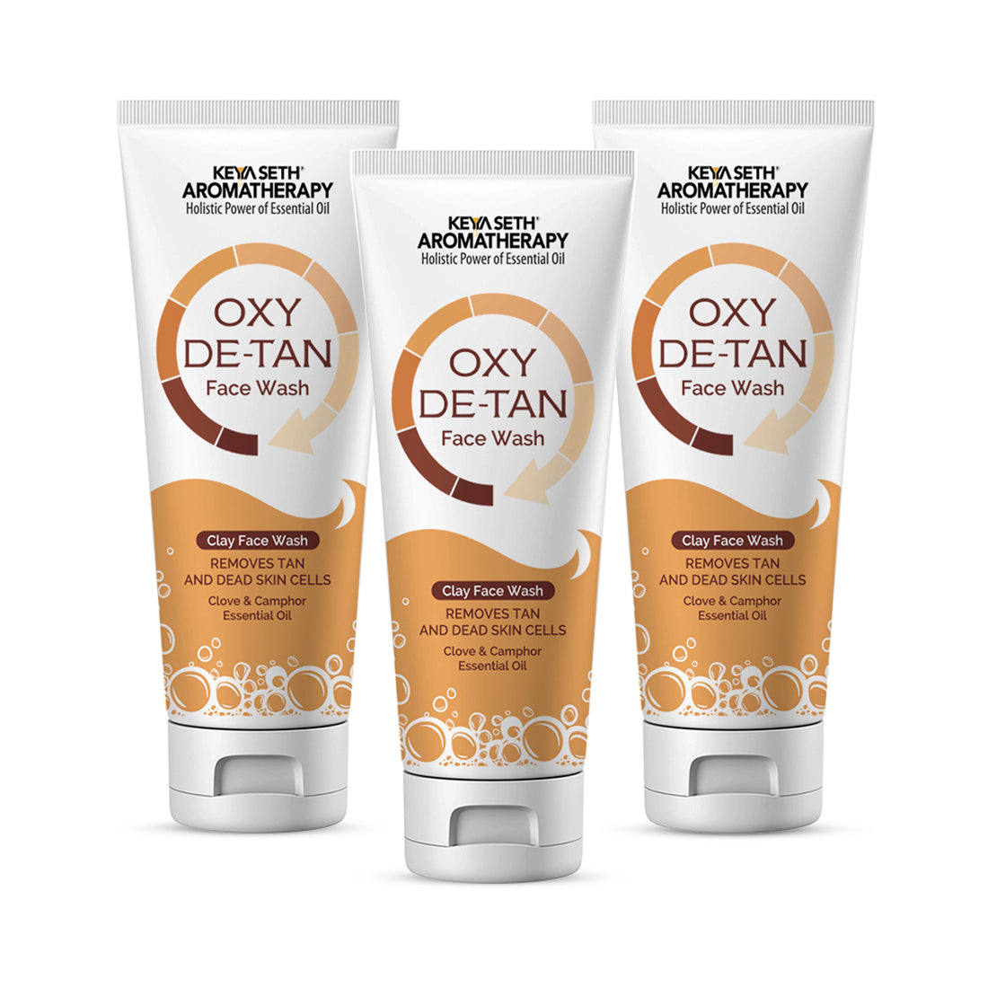Keya Seth Aromatherapy Oxy De Tan Clay Foaming Facewash Hydration & Moisturizing