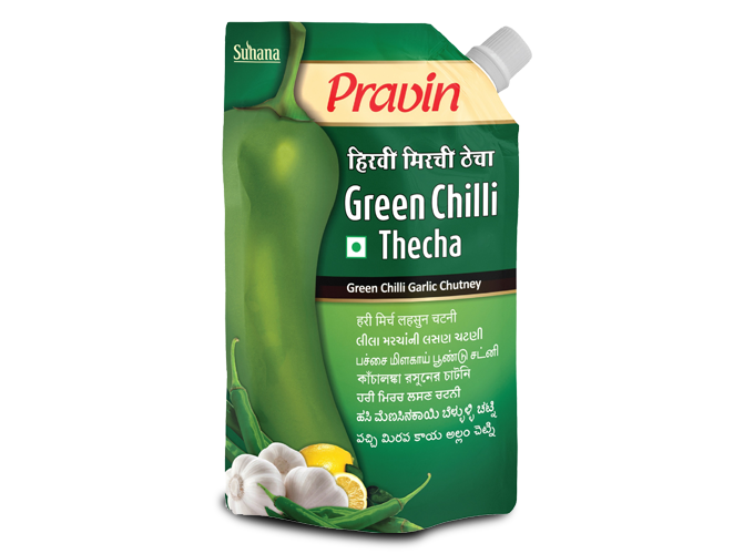 Suhana Pravin Green Chilli Thecha - PUSHMYCART