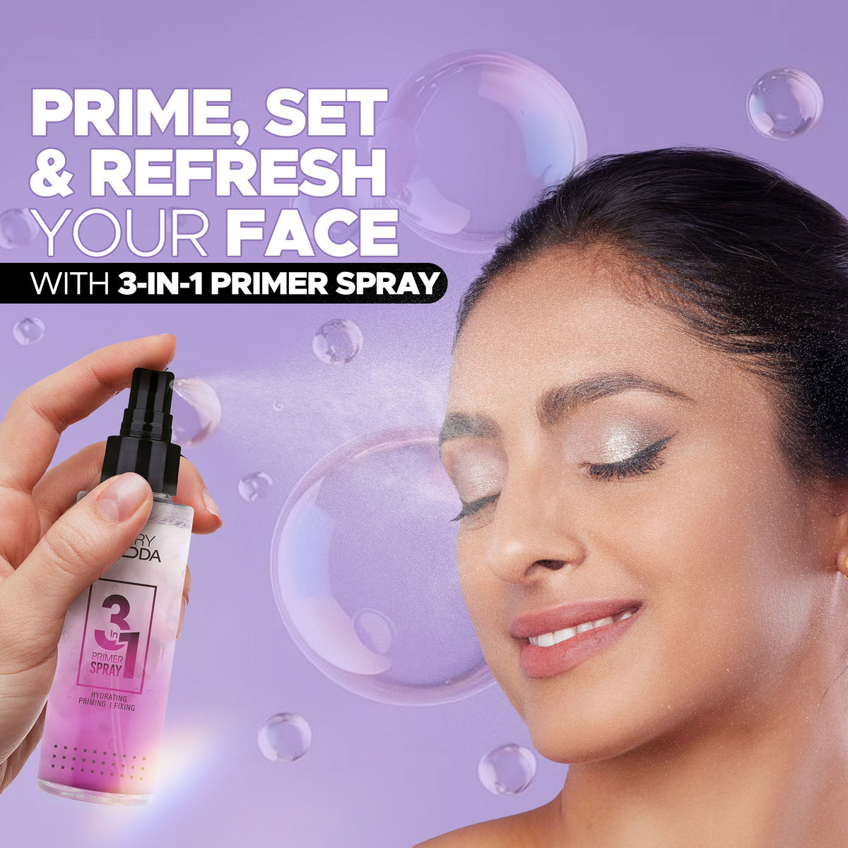 Hilary Rhoda 3-in-1 Primer Spray - view 3