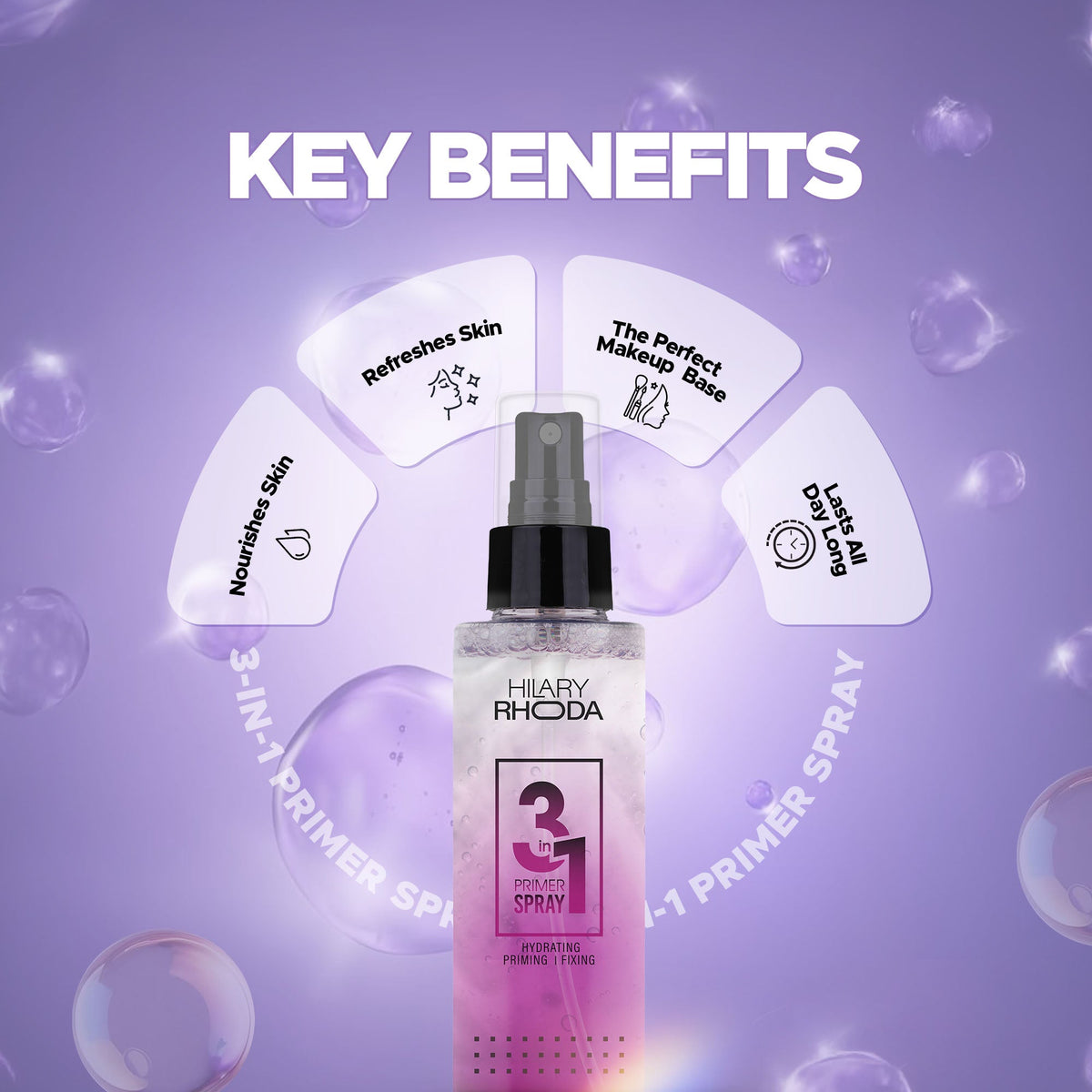 Hilary Rhoda 3-in-1 Primer Spray - view 6